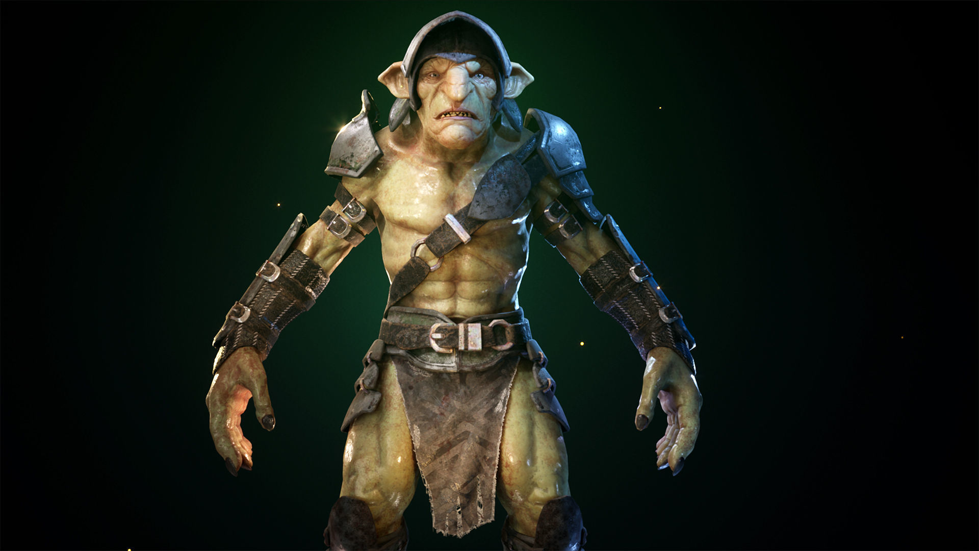 Goblin Low-poly 3D model_9