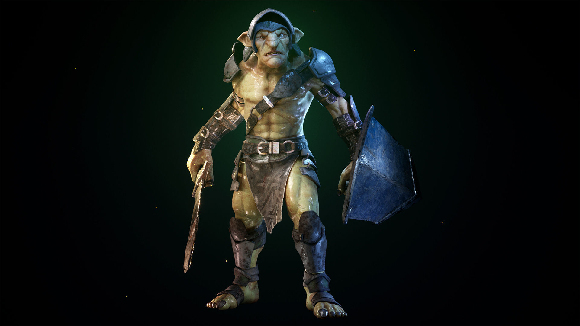 Goblin Low-poly 3D model_4