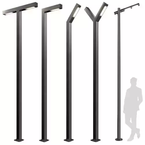 Street lamp Integral