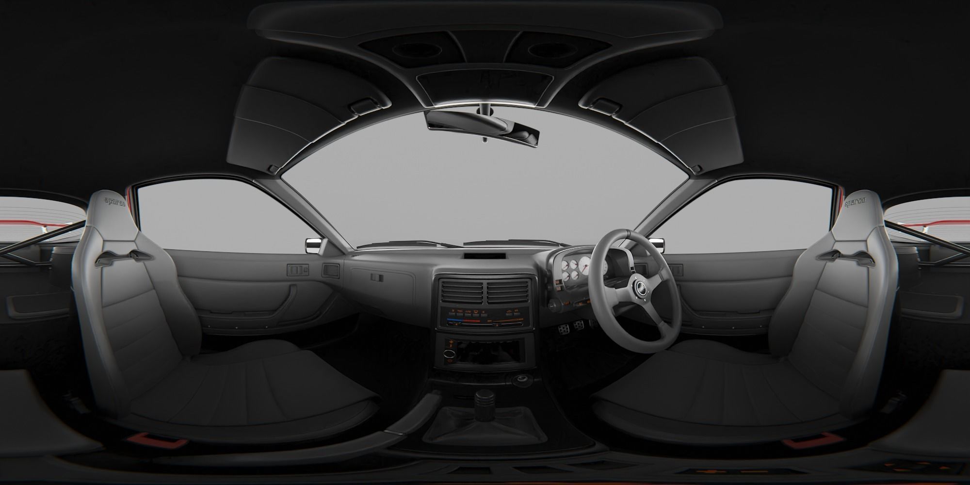 Mazda RX7 FC3S Tuned 3D model_5