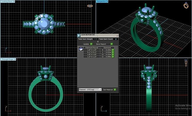 Rings Free 3D print model