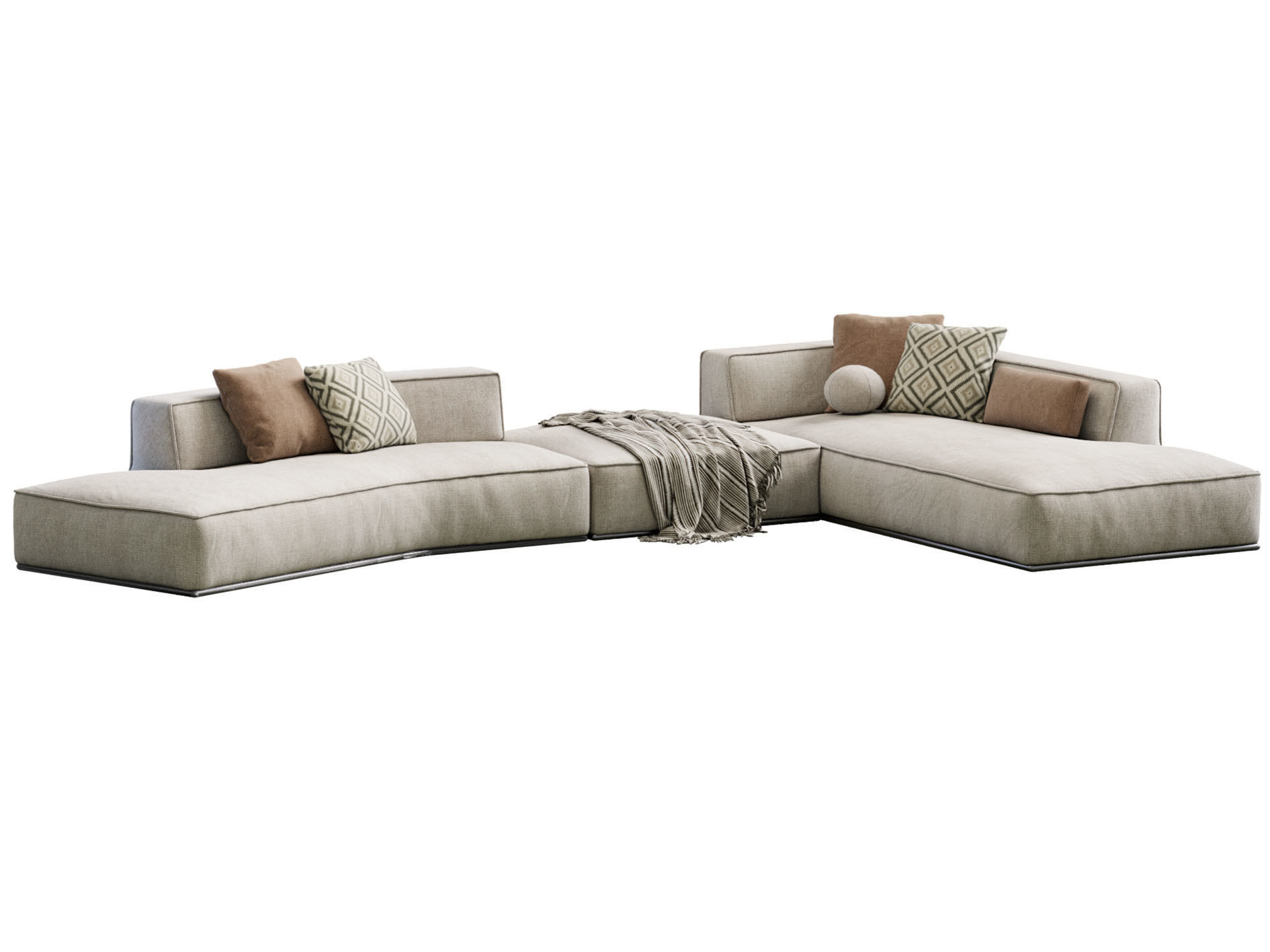 Fexform  Sofa Parry 3D model_7