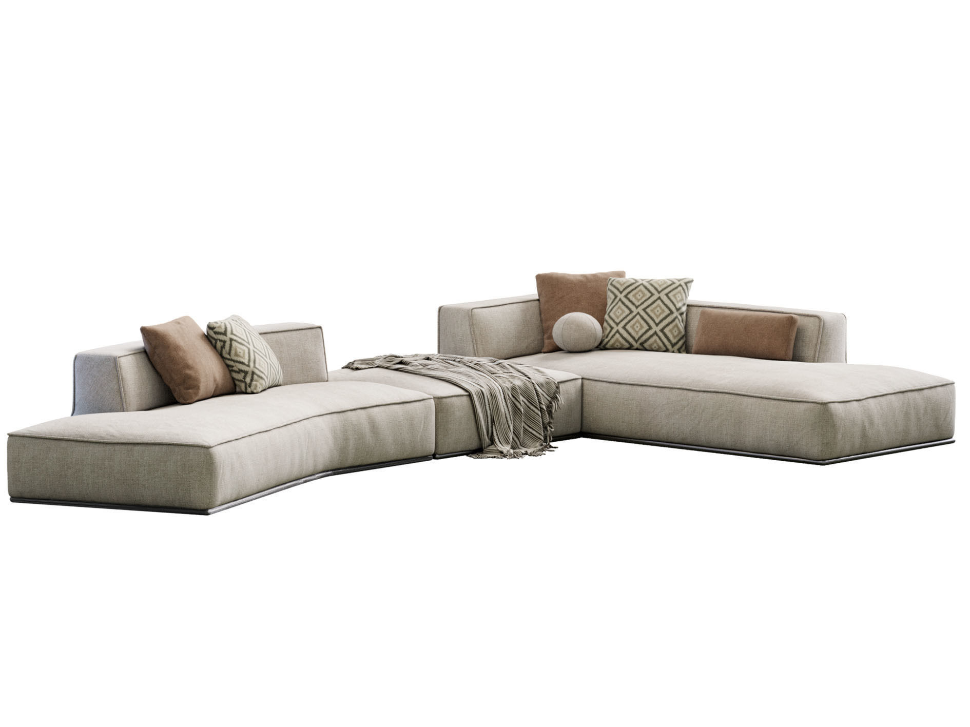 Fexform  Sofa Parry 3D model_2