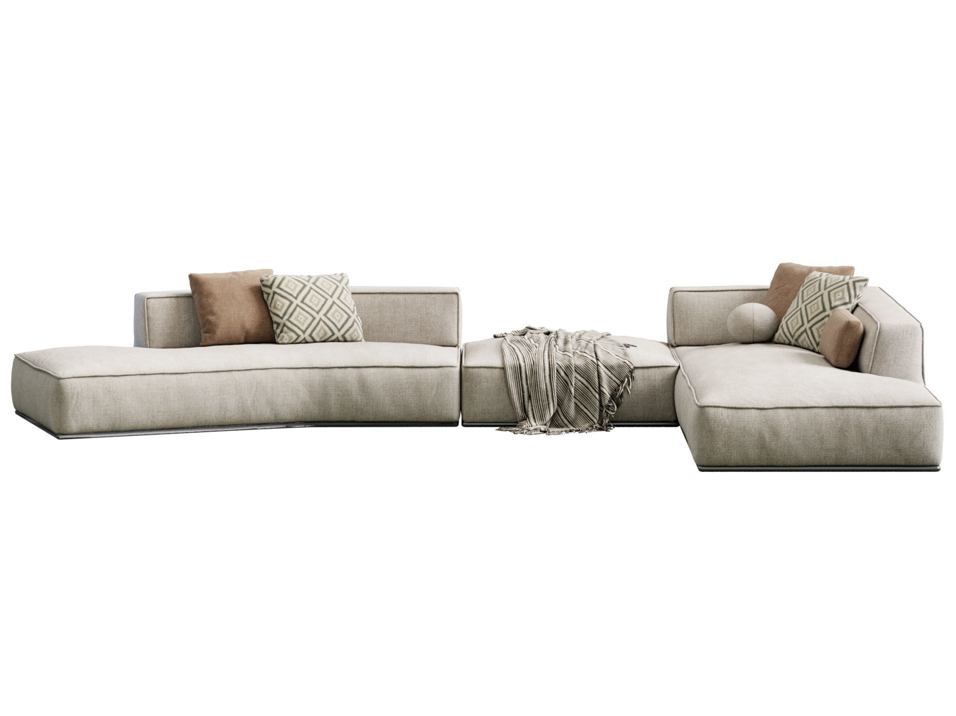 Fexform  Sofa Parry 3D model_3