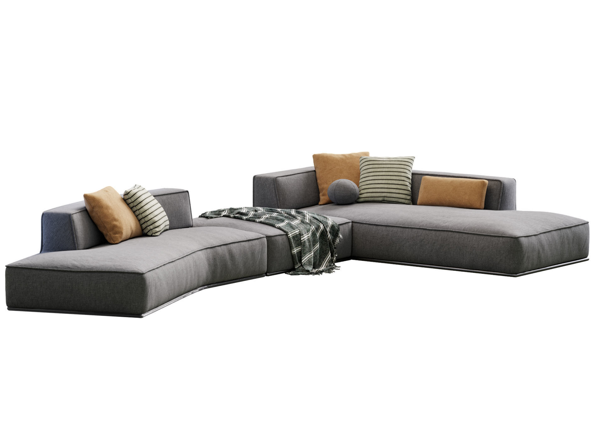 Fexform  Sofa Parry 3D model_1