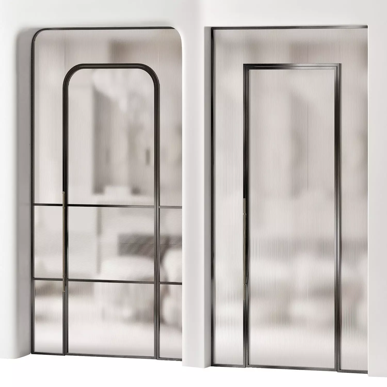 Art Deco door 12 3D model_0