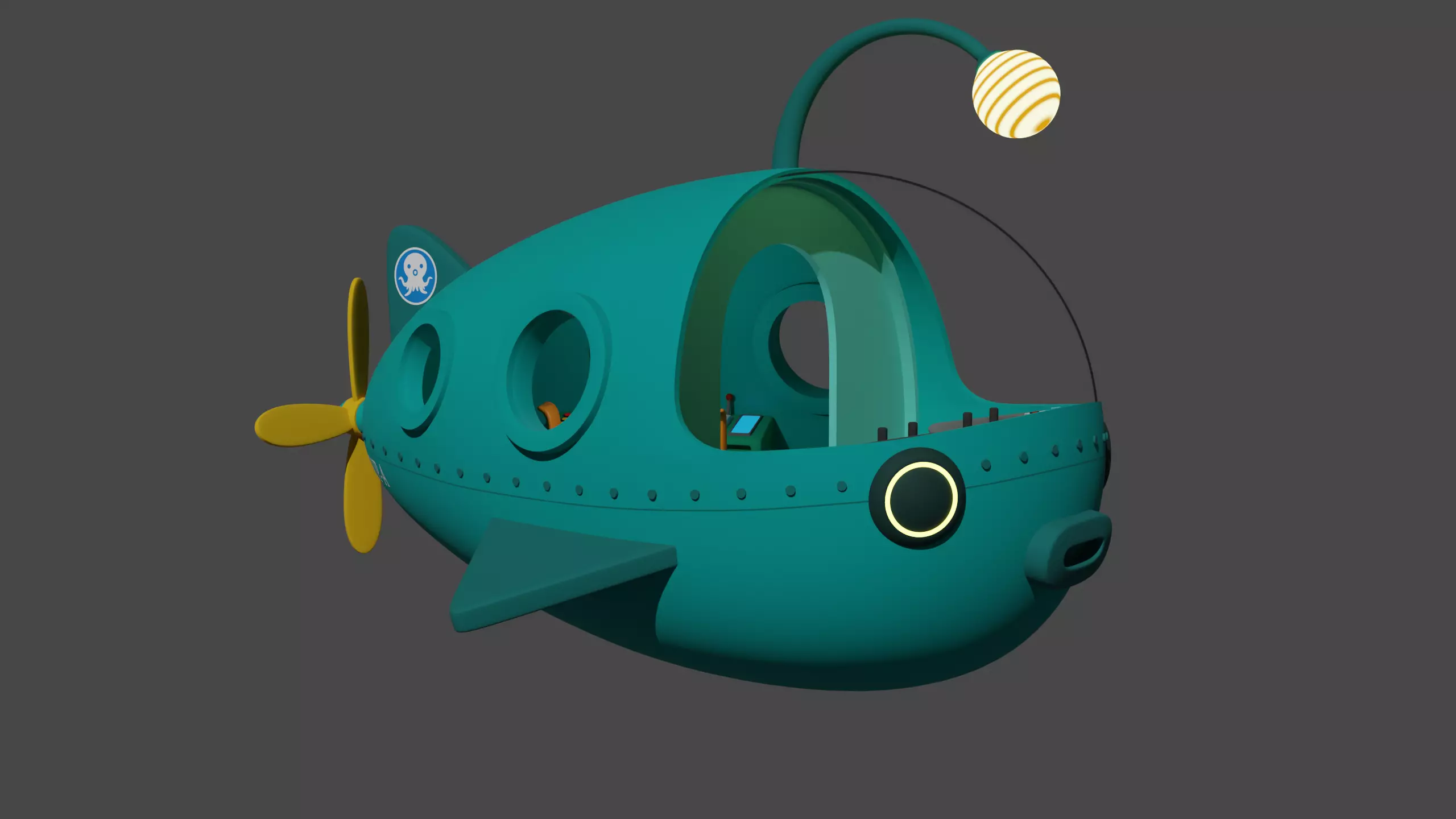 Gup - A Octonauts Free 3D model