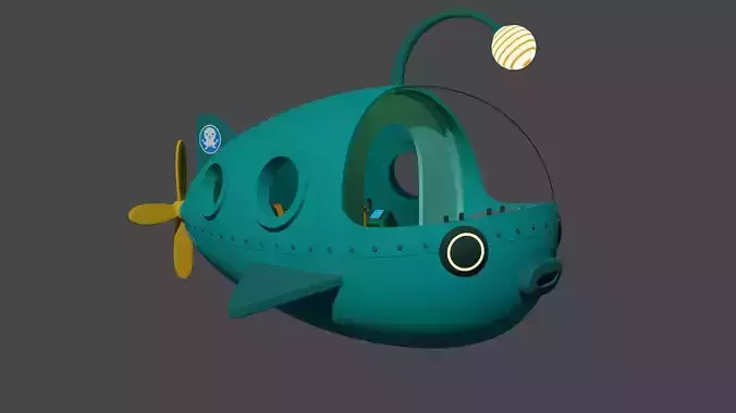 Gup - A Octonauts Free 3D model