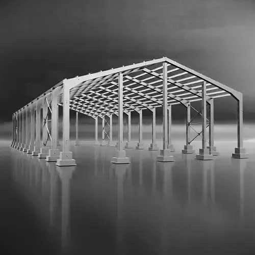 Industrial Metal Hangar