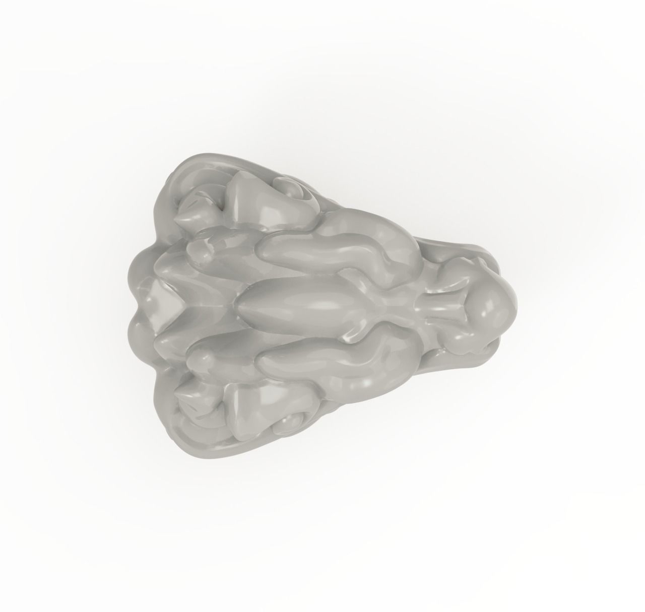 3D Printable oriental Chinese Dragon head 3D print model AN11 3D print model_13