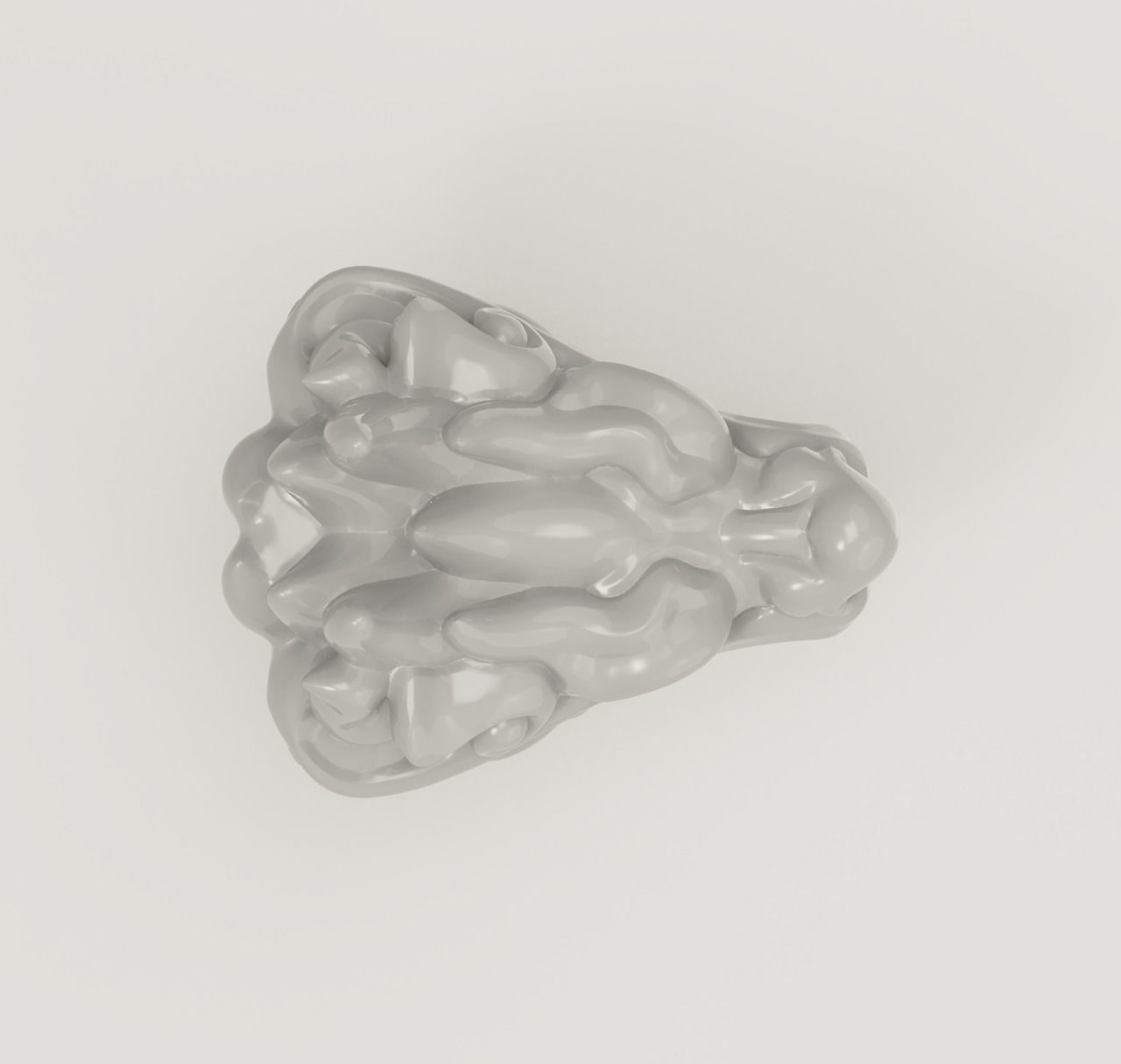 3D Printable oriental Chinese Dragon head 3D print model AN11 3D print model_12