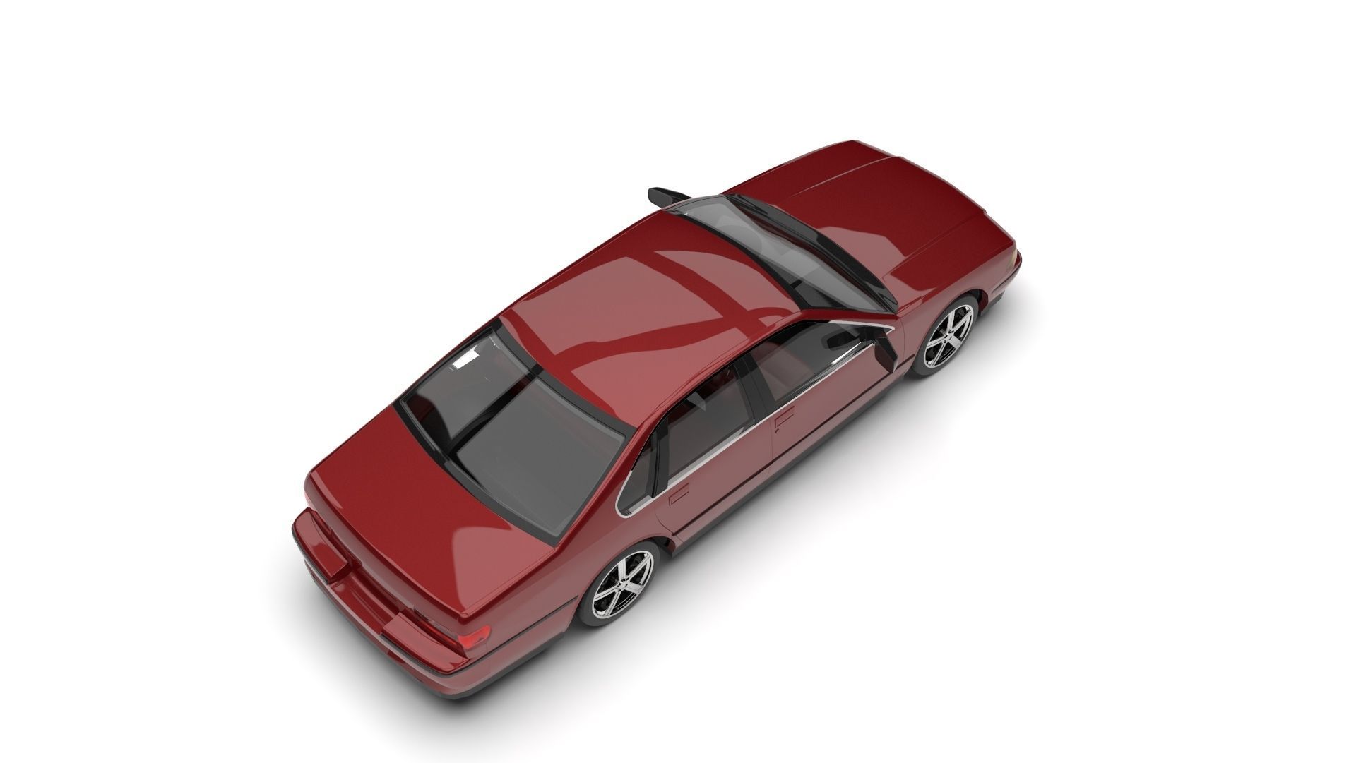 Chevy Impala SS 1996 Rc 3D print model_4