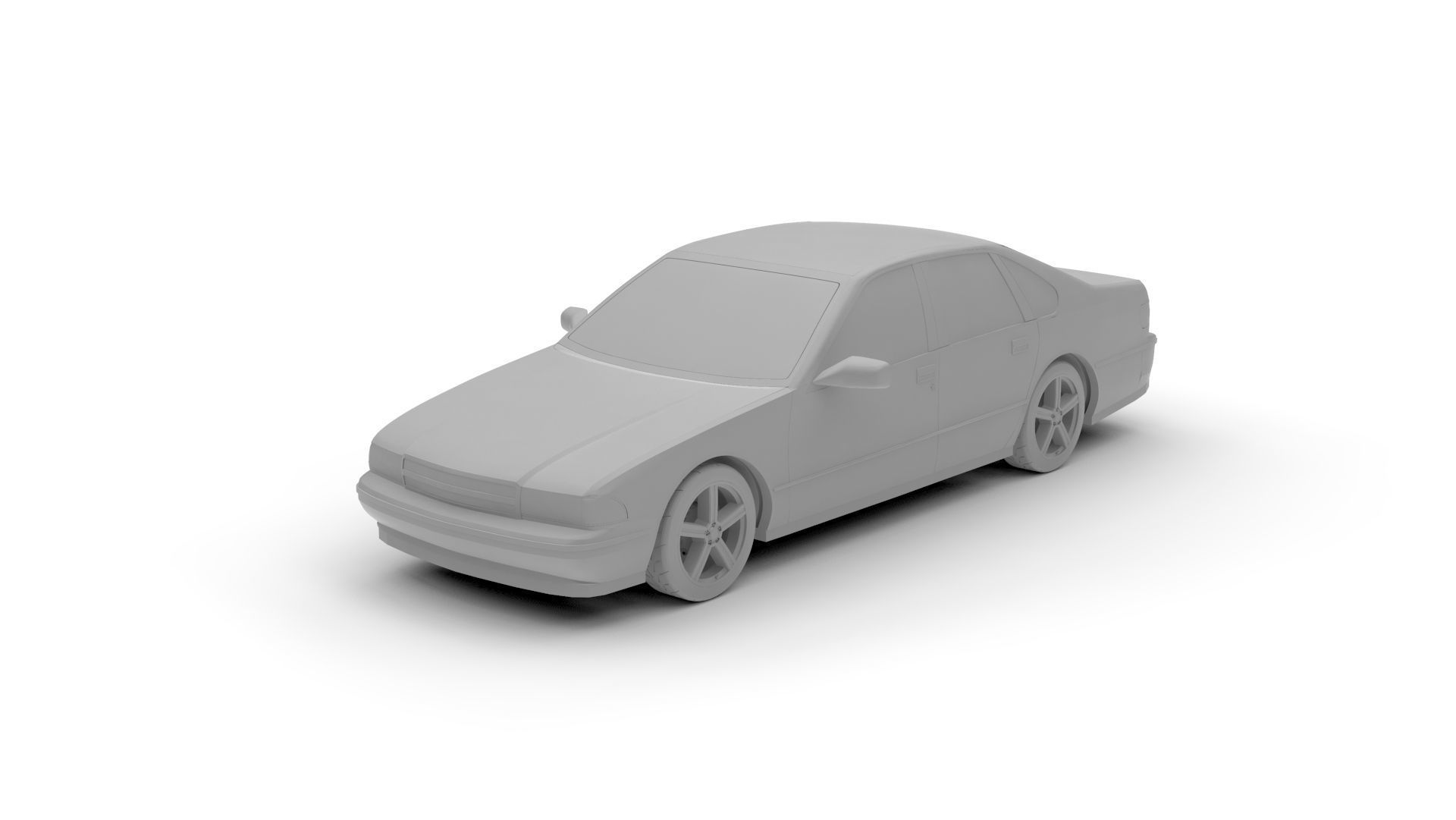 Chevy Impala SS 1996 Rc 3D print model_10