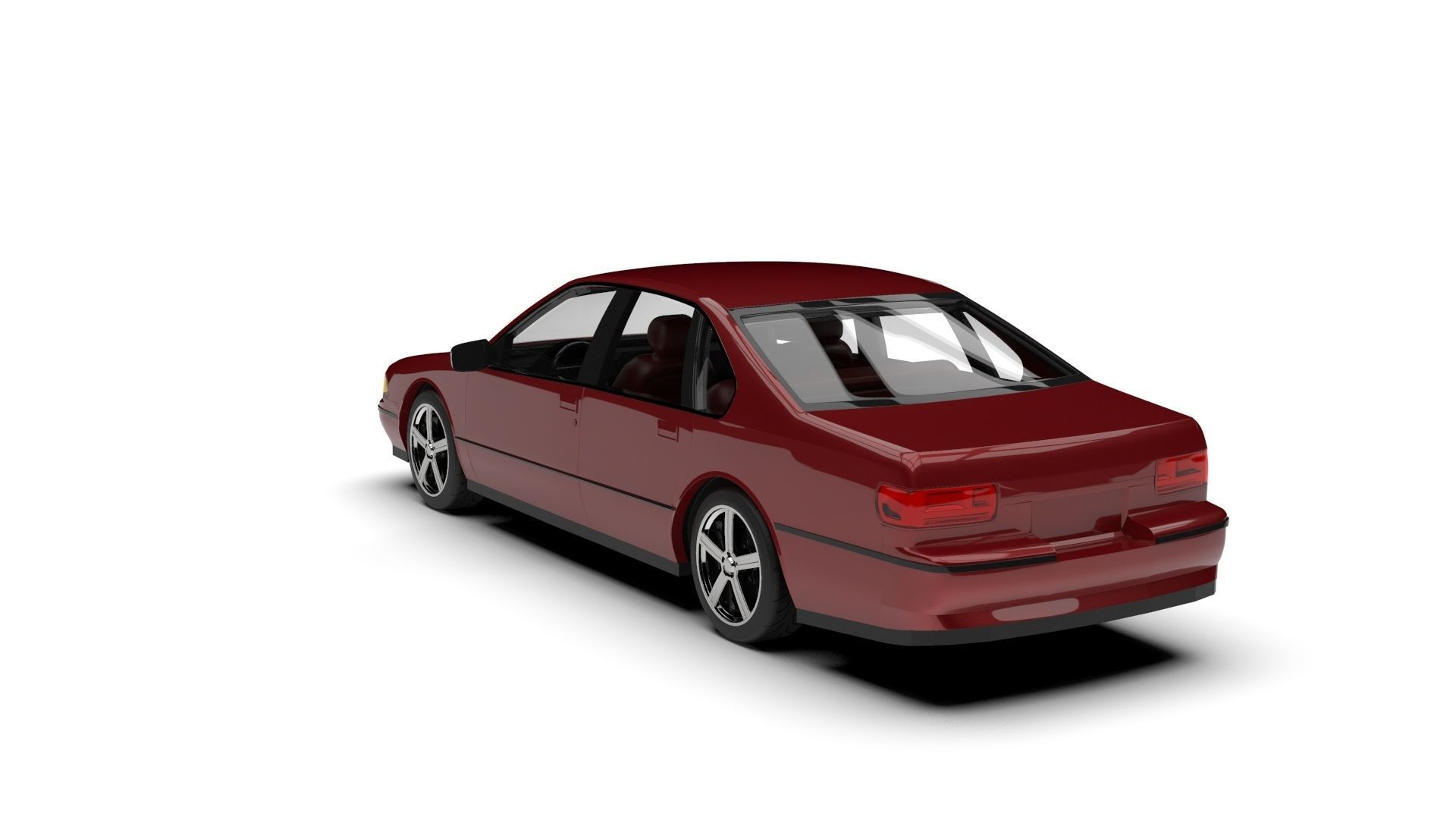 Chevy Impala SS 1996 Rc 3D print model_6