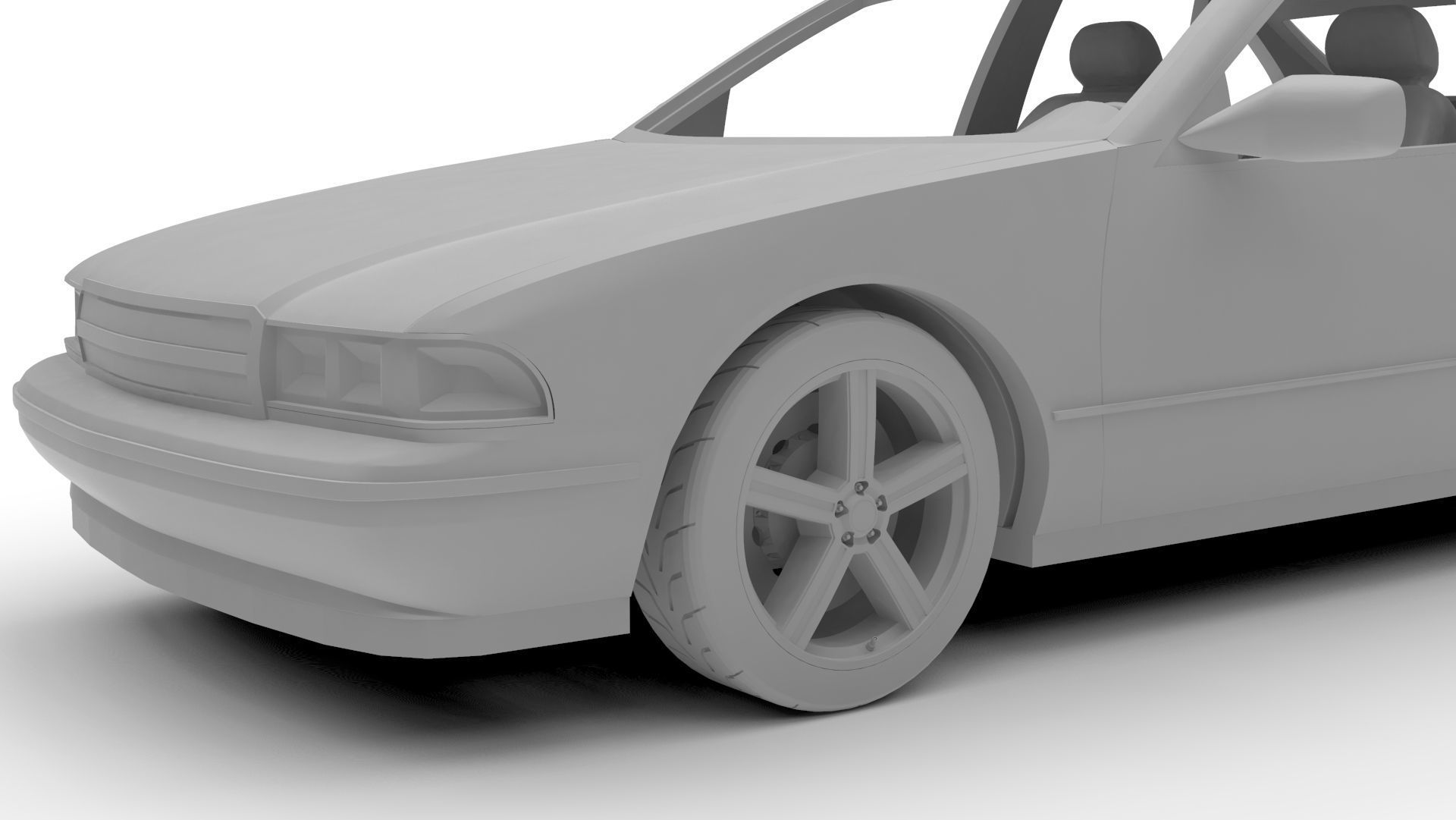 Chevy Impala SS 1996 Rc 3D print model_12