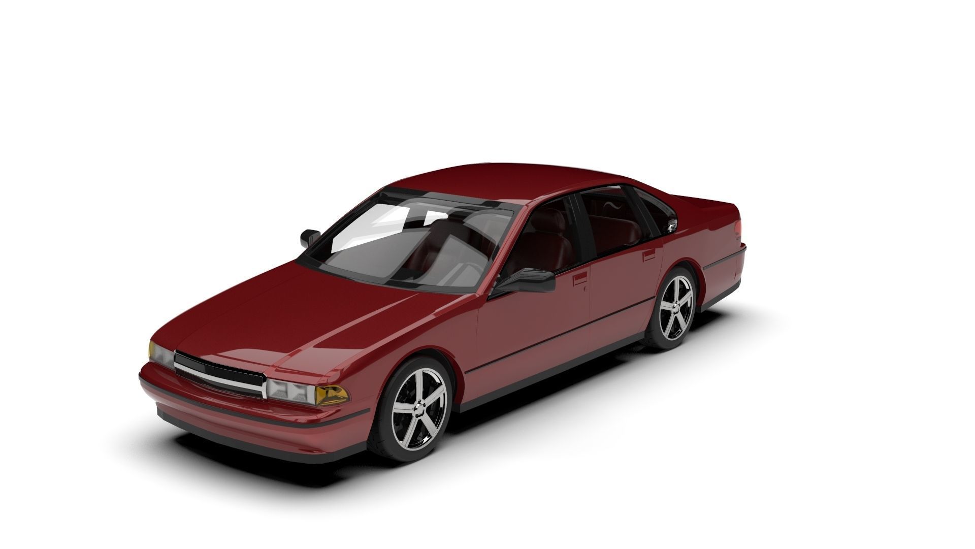 Chevy Impala SS 1996 Rc 3D print model_2