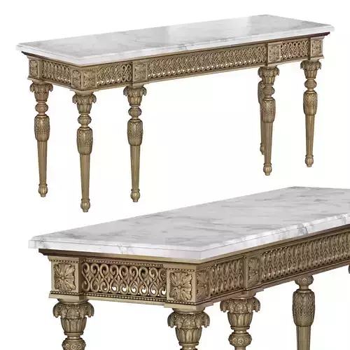 VERCELLI II Console table 3D model