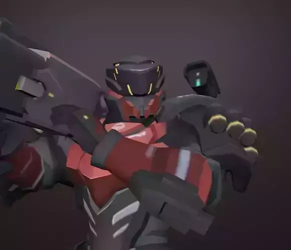 jericho soldier 3D model