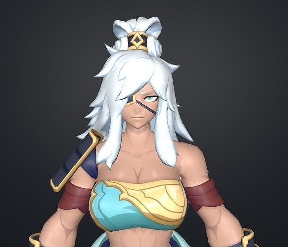 asher shogun 3D model