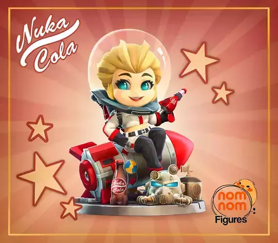 Chibi Nuka Girl - Fallout 4 3D print model