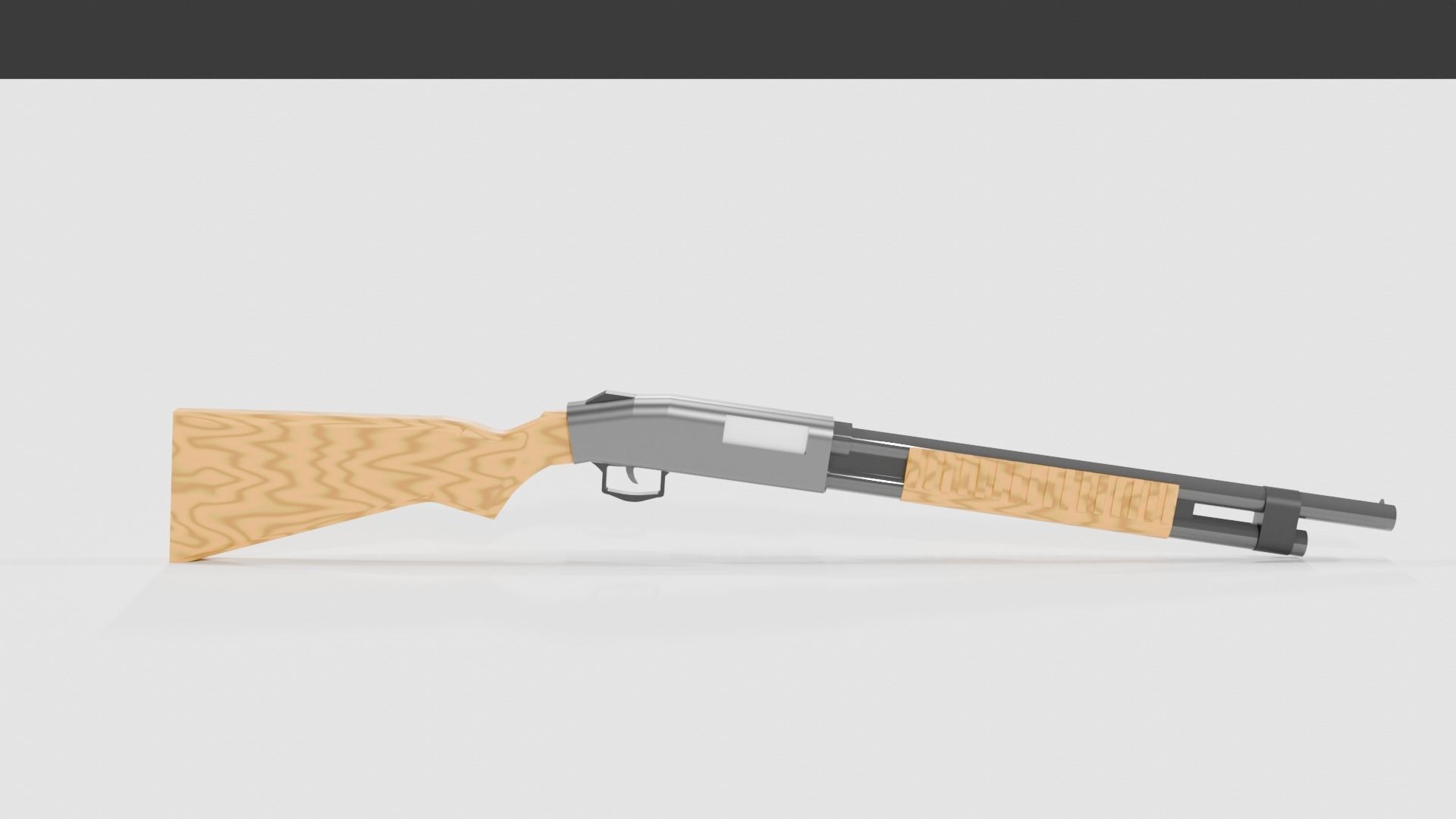 Shotgun 3D model_11