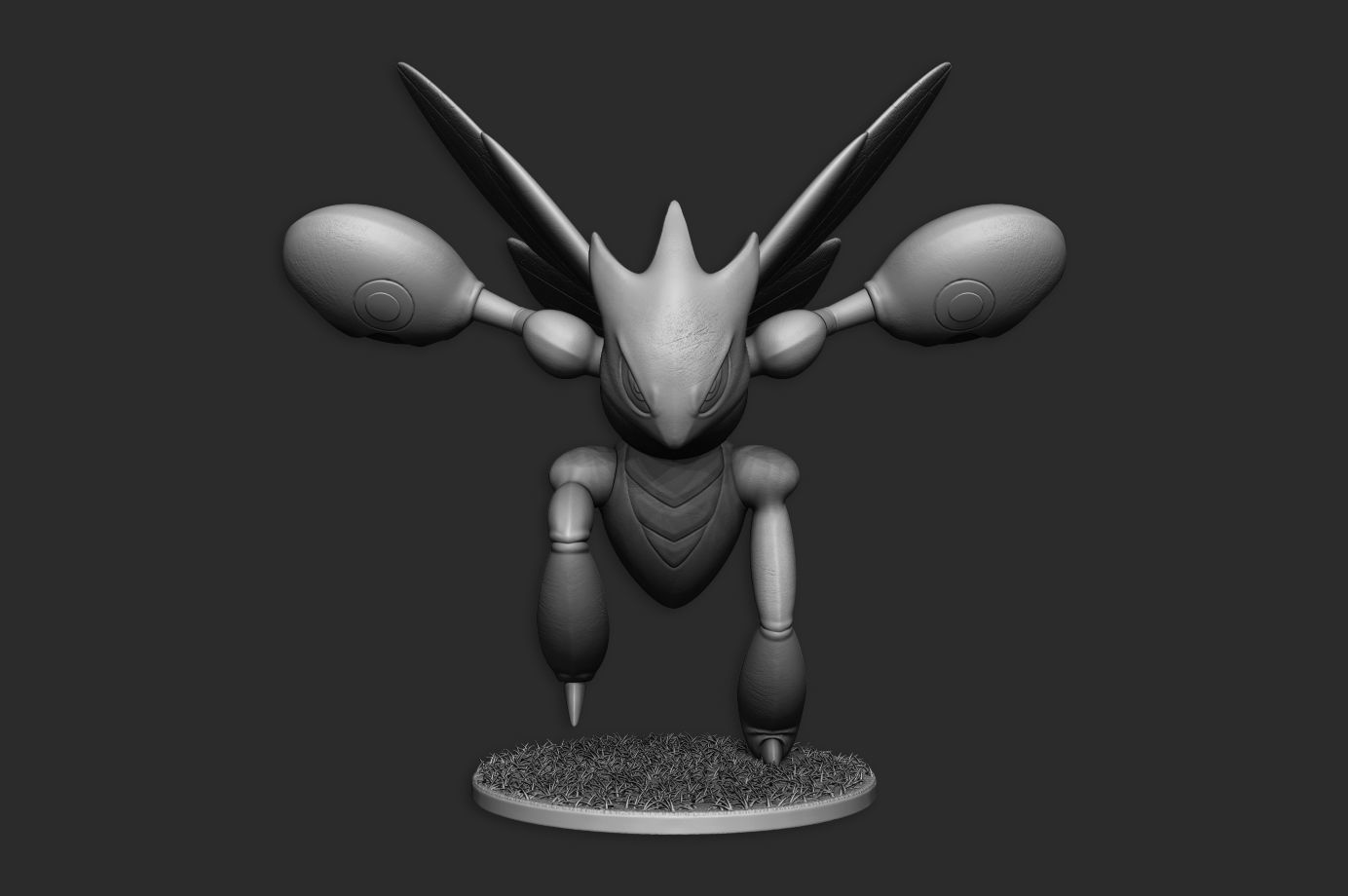 Scizor 3D print model_3