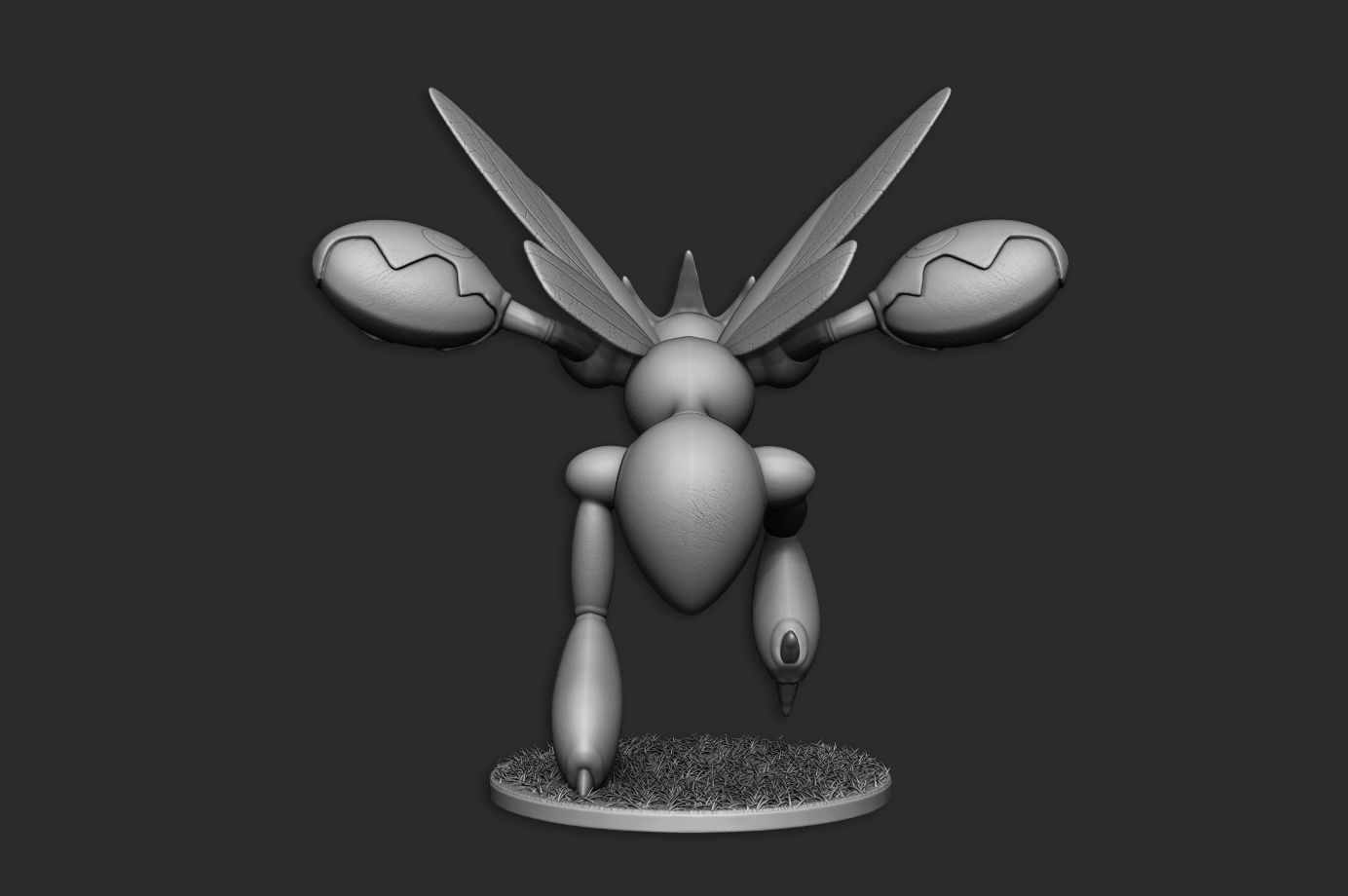 Scizor 3D print model_4