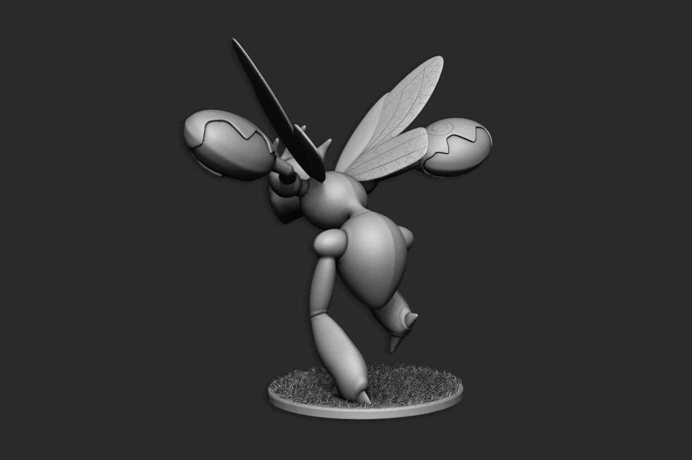 Scizor 3D print model_5