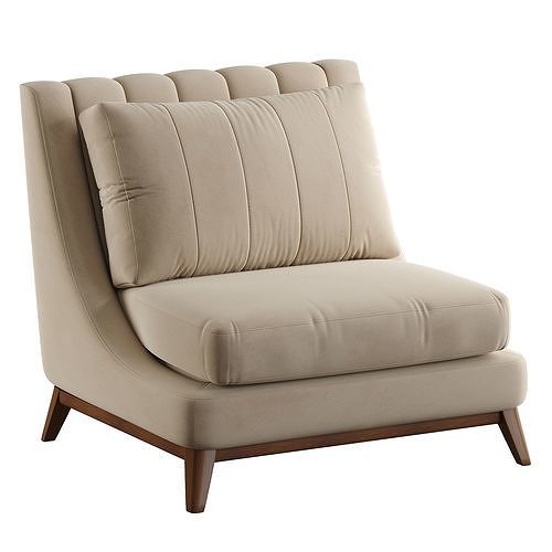 Armchair ANABEL in Vologda 3D model 2
