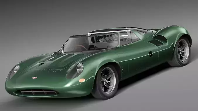 Jaguar XJ13 1966 3D model