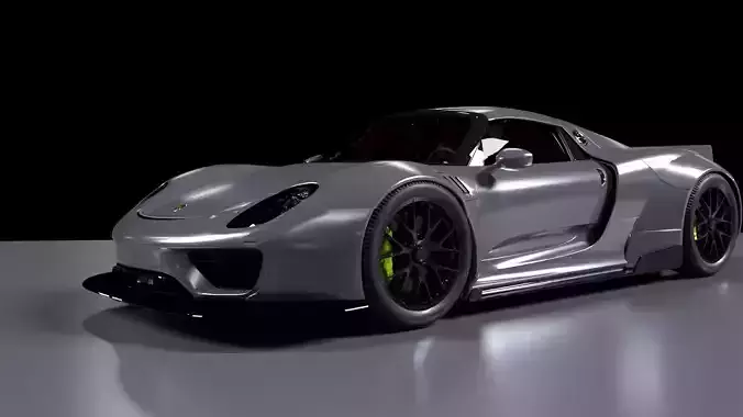 Porsche 918 3D model