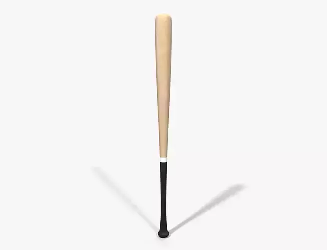 Baseball Bat Free low-poly 3D model