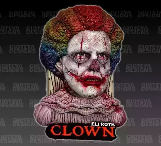 Eli Roth Clown 2014 3D model