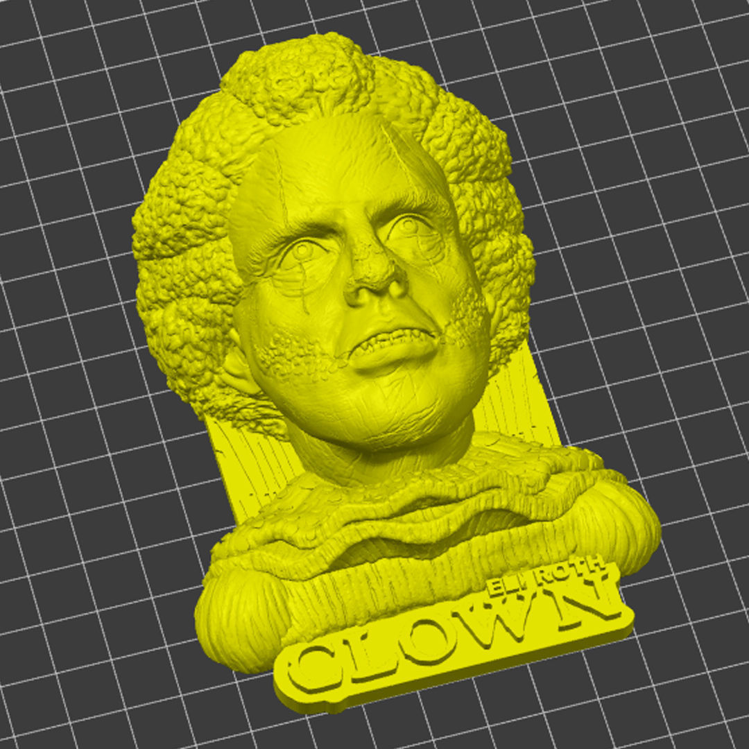 Eli Roth Clown 2014 3D model_1