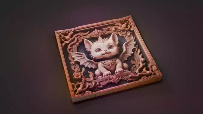 Puzzle of wishes The prince of cats and dragons