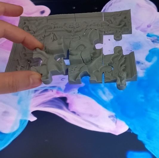 Puzzle of wishes The prince of cats and dragons 3D print model_6