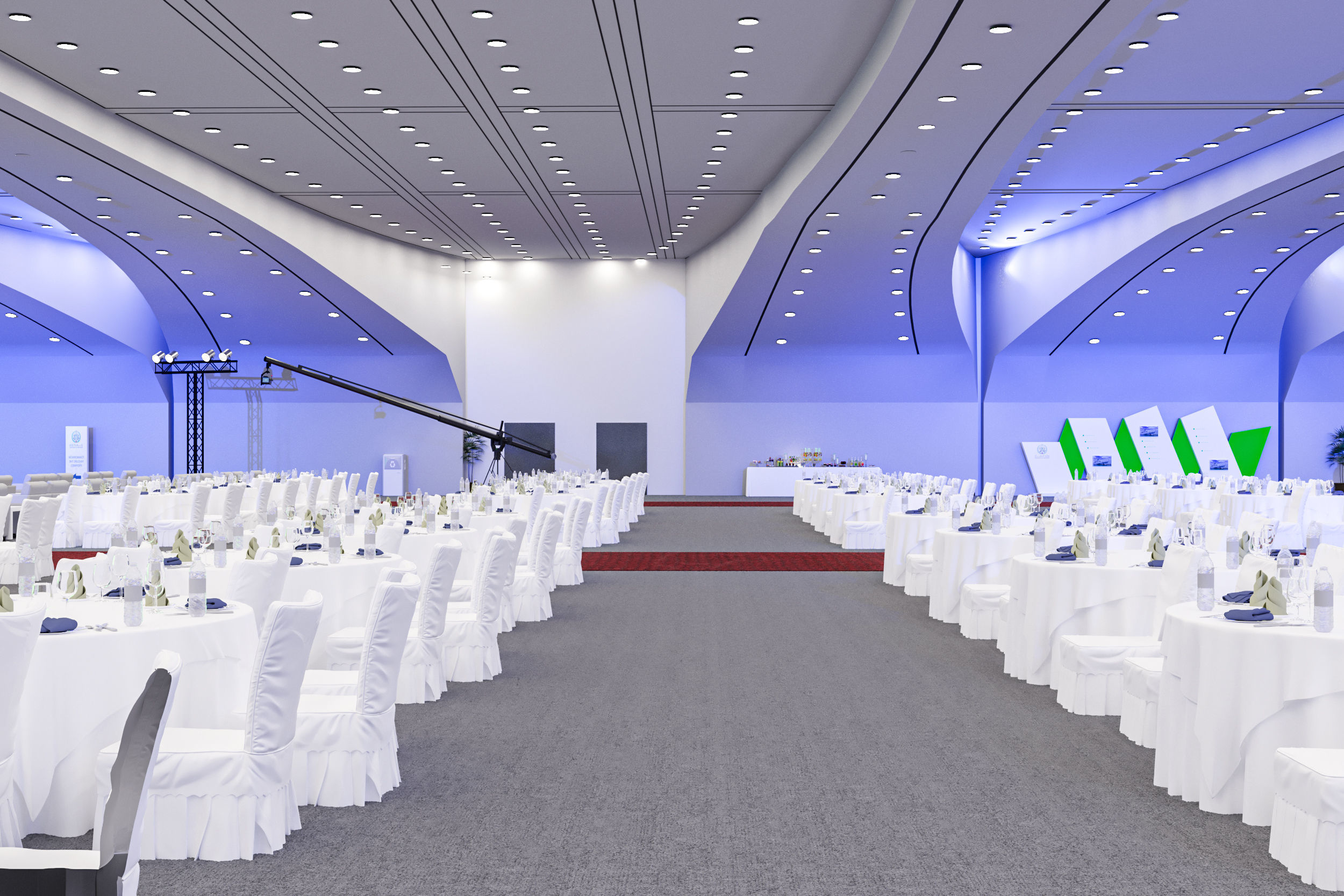 Ministry of Defense in Prince Sultan Hall 3D model_17