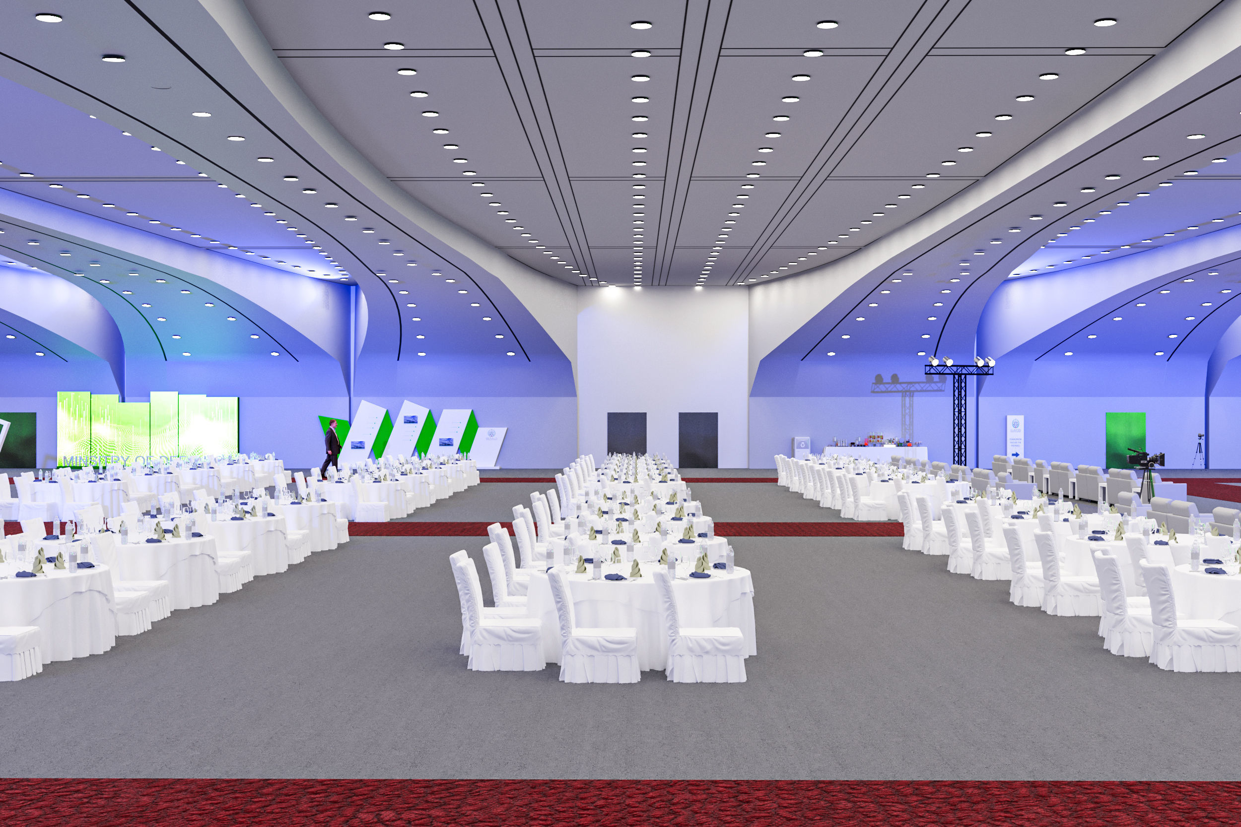 Ministry of Defense in Prince Sultan Hall 3D model_18