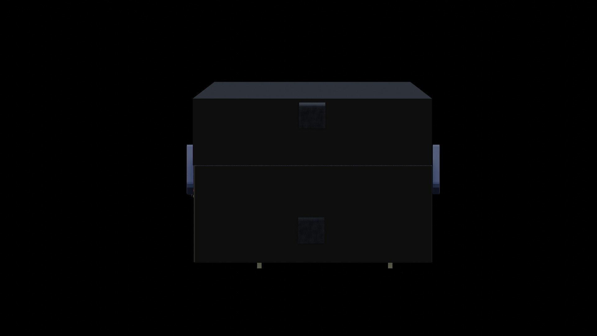 Drone Dock 3D Model Design - Swing Type 3D print model_3