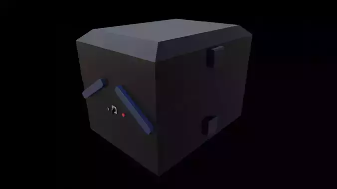 Drone Dock 3D Model Design - Swing Type 3D print model