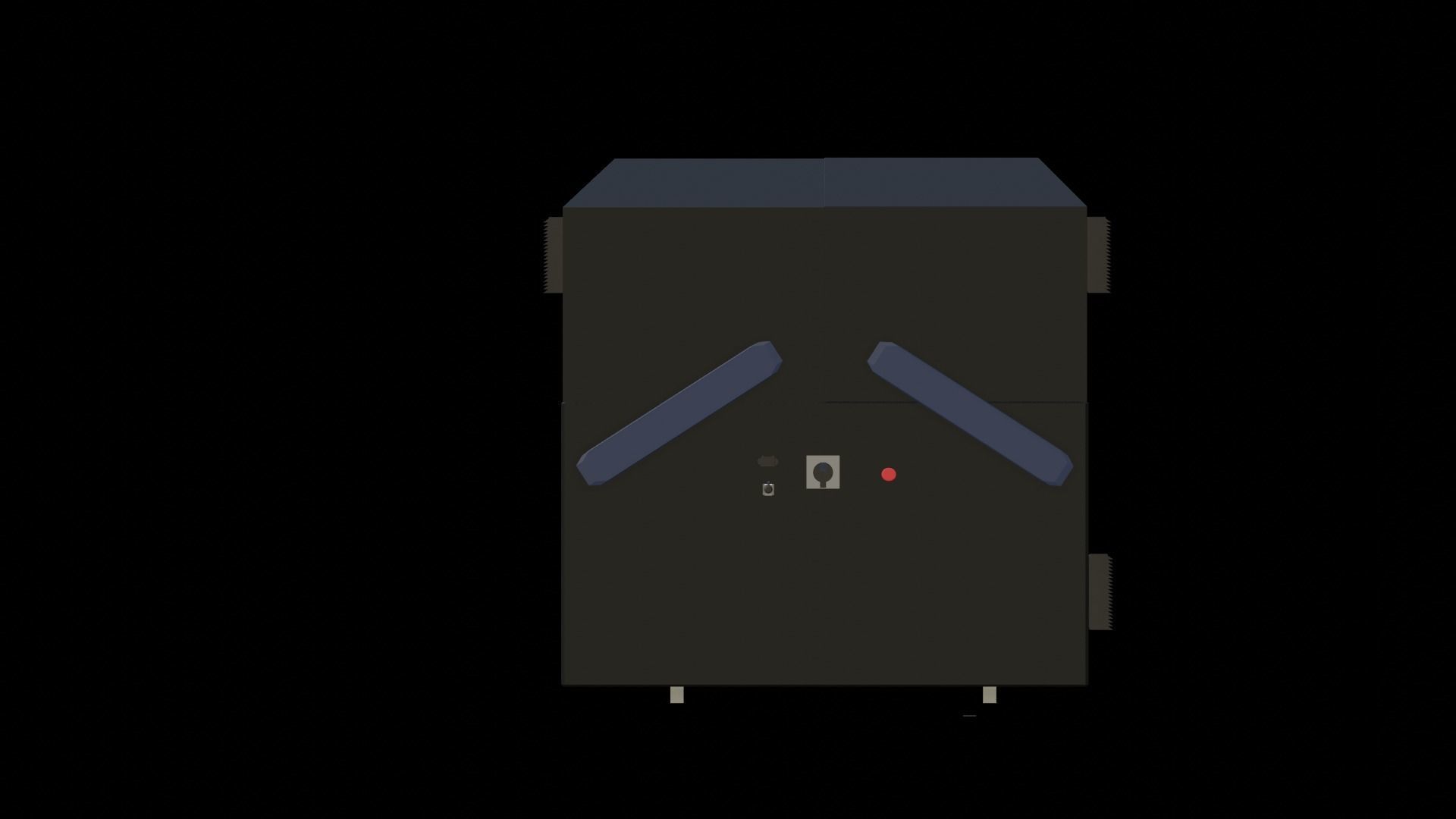 Drone Dock 3D Model Design - Swing Type 3D print model_2