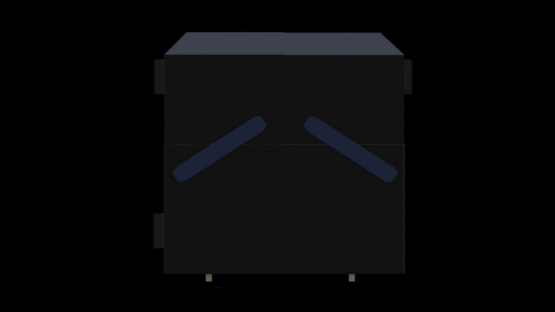 Drone Dock 3D Model Design - Swing Type 3D print model_4