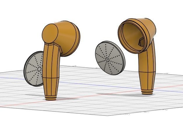 Headphones Sheel 3D print model_5