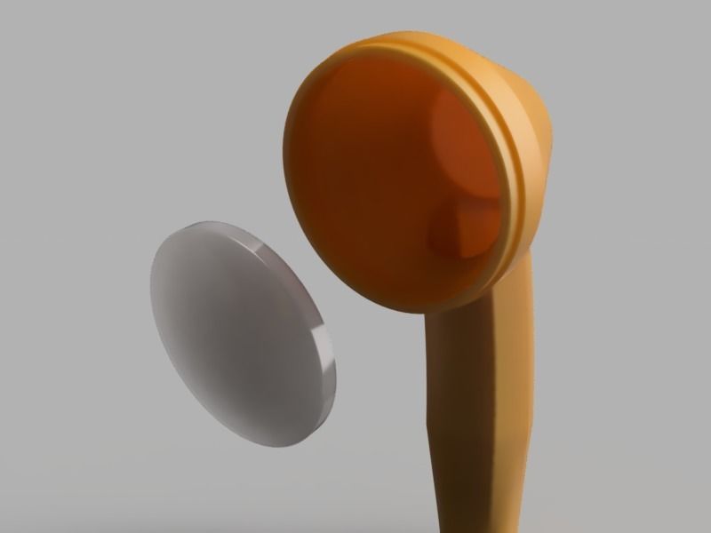 Headphones Sheel 3D print model_3