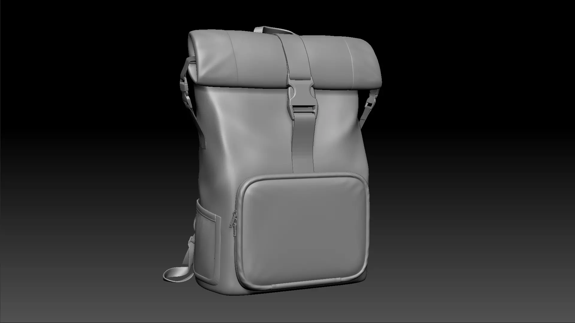 BackPack Luggage Bag knapsack travel waterproof Sculpture 3D model