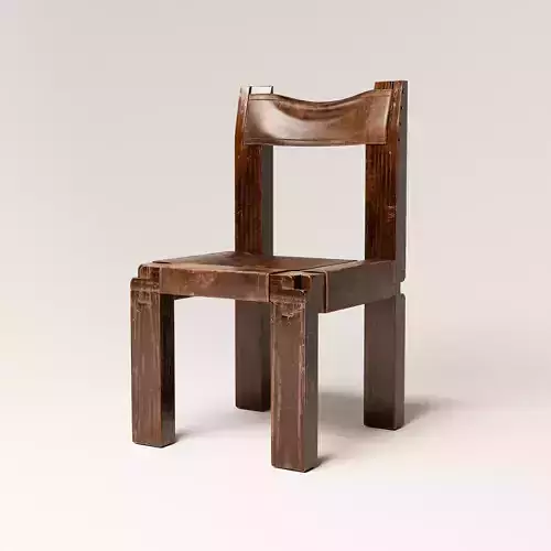 Pierre Chapo S11 Chair 3D model