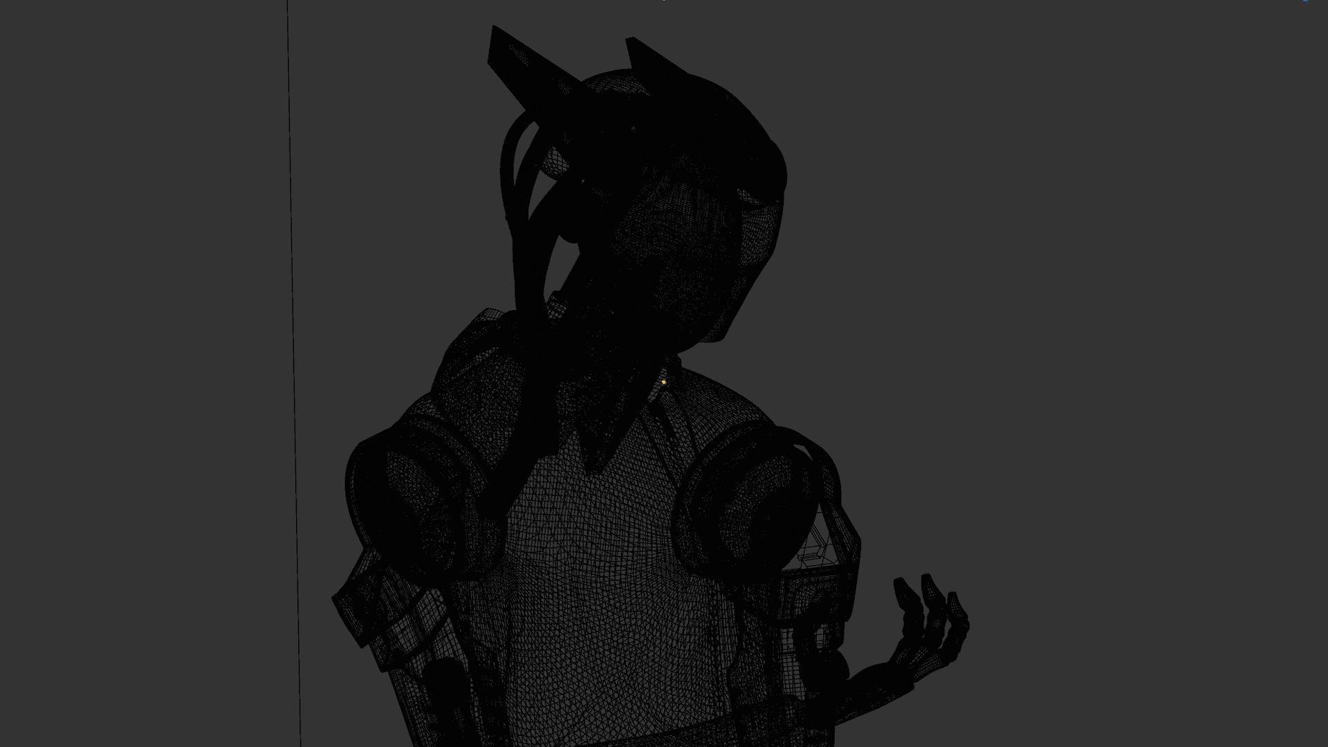 Technology Robot Mechanical Sci-Fi Male NFT Role 3D model_5