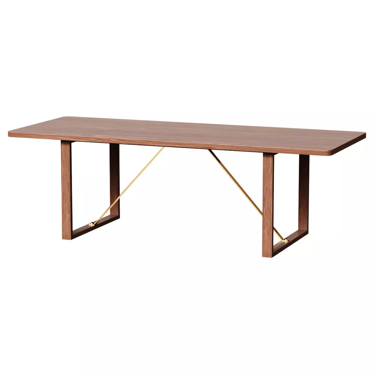 BM67 5367 Coffee Table - Walnut 3D model_0
