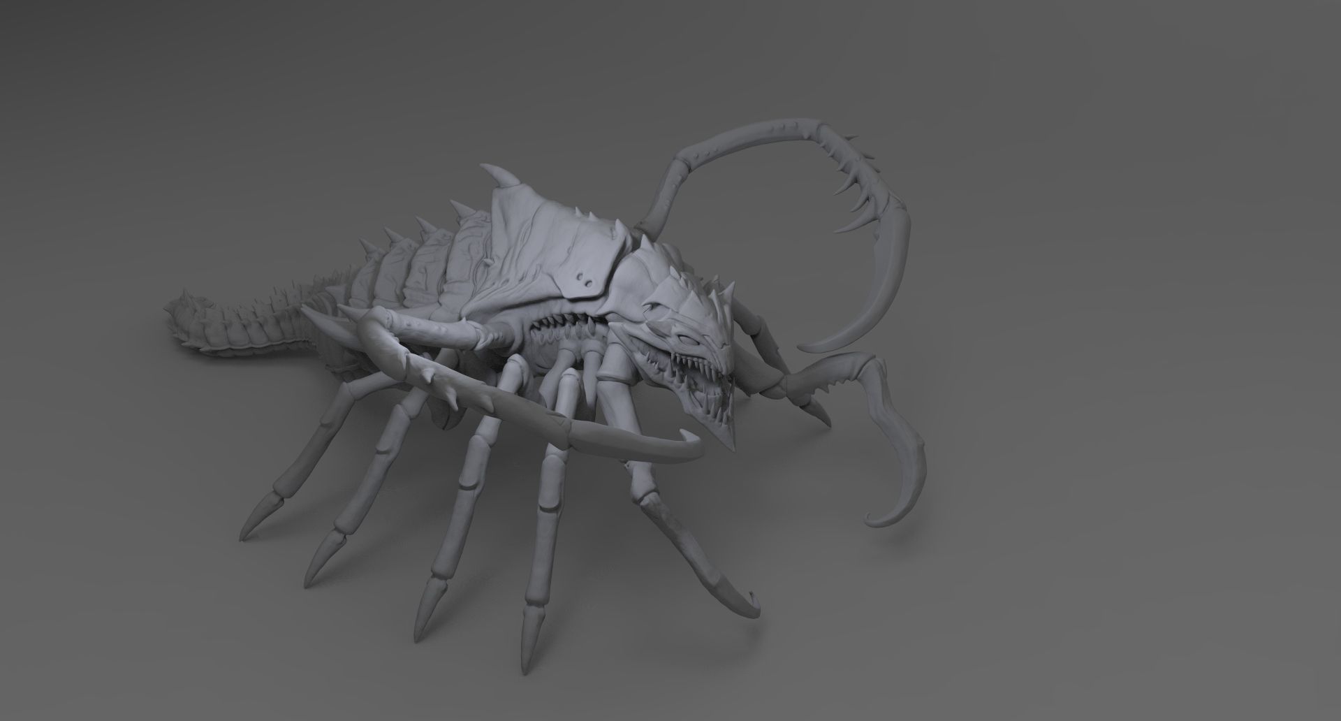 StarCraft2 Defiler 3D print model_2