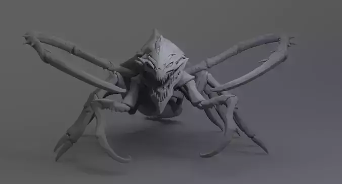 StarCraft2 Defiler 3D print model